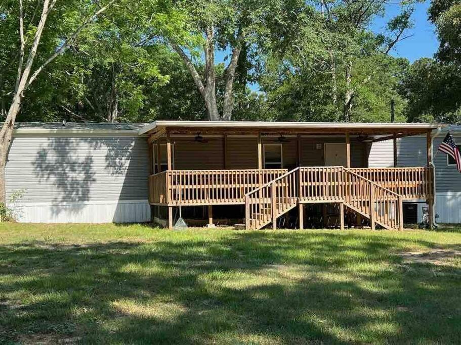 Fishermans Retreat With Patio At Lake Sam Rayburn Villa Brookeland Exterior foto